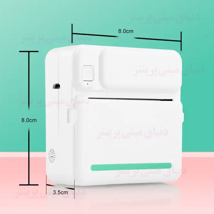 مینی پرینتر حرارتی C11، چاپگر بدون جوهر بلوتوث بی سیم قابل حمل