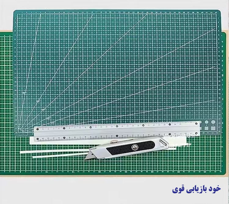 صفحه برش با قابلیت خود ترمیمی ضدخش مناسب برای طراحان،خیاطان، هنرمندان و صنعتگران دستی اندازه a5 a4 a3 a2