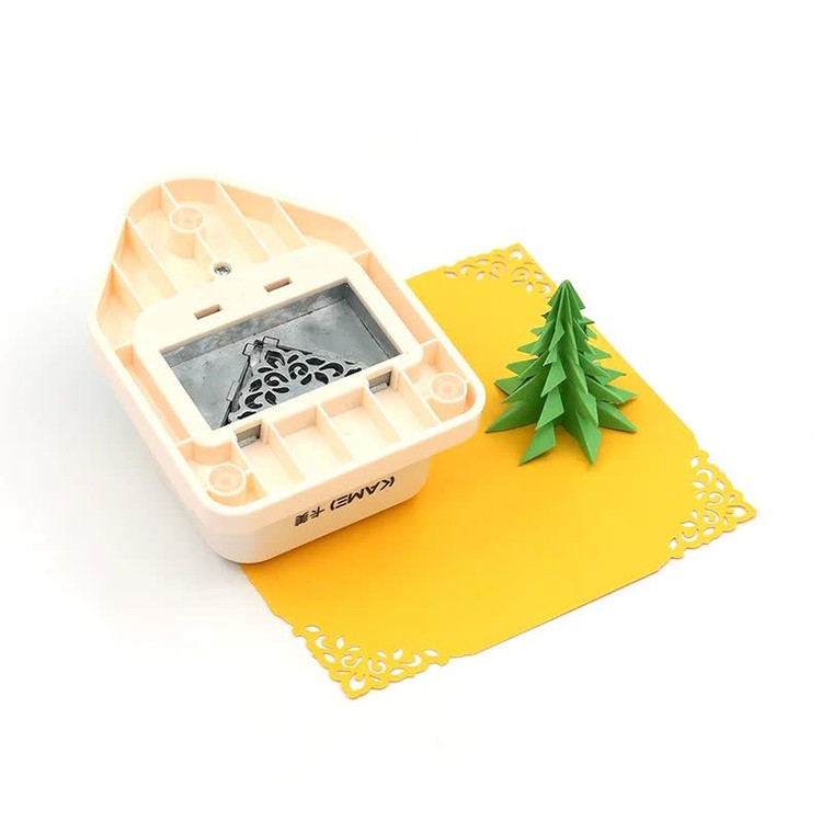 پانچ گوشه طرحدار بزرگ KAMEI | Lever Corner Punch