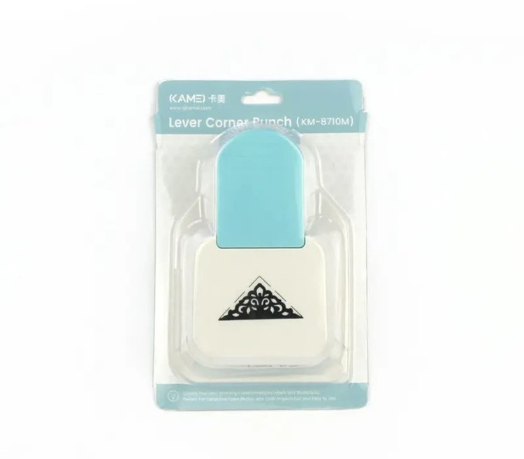 پانچ گوشه طرحدار بزرگ KAMEI | Lever Corner Punch