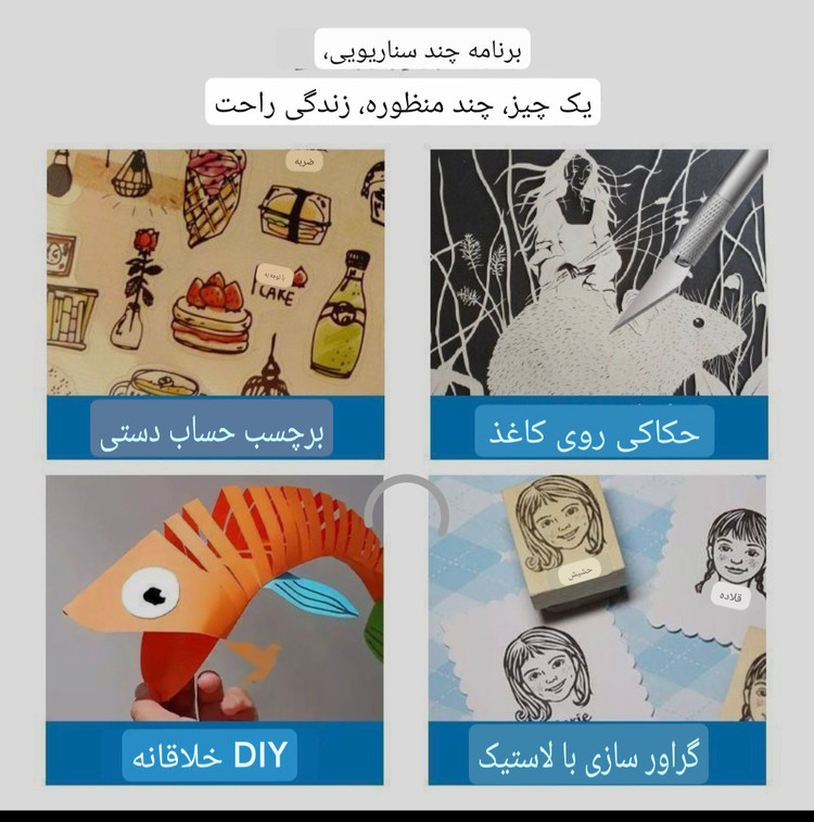 ست چاقوی حکاکی و برش دقیق Kamei مدل 13 تکه | کنترل حرفهای روی ظریفترین جزئیات