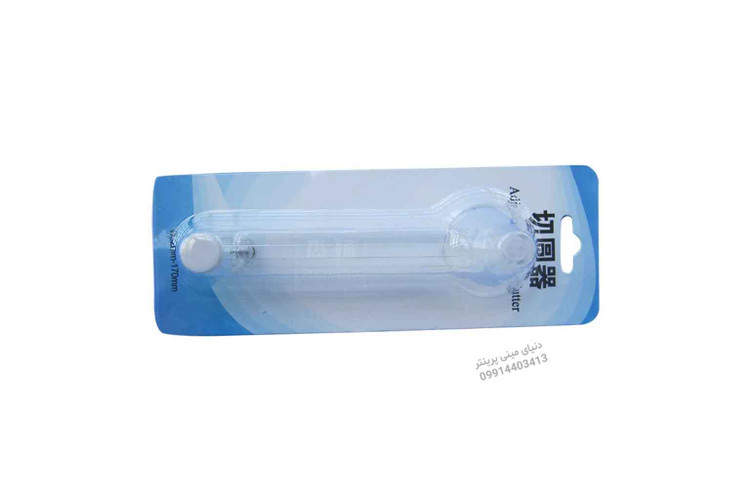 دایرهبُر کاغذ پیکسل و برچسب قابل تنظیم | کاتر دایرهای 44، 55 و 70 میلیمتر + تیغه یدک هدیه