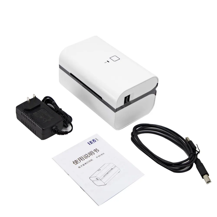 پرینتر لیبلزن بلوتوثی AYIYN IP-801BT | پرفروشترین مدل سال 2025 در آمازون | سرعت 180mm/s | چاپ 3 تا 8 سانتیمتر