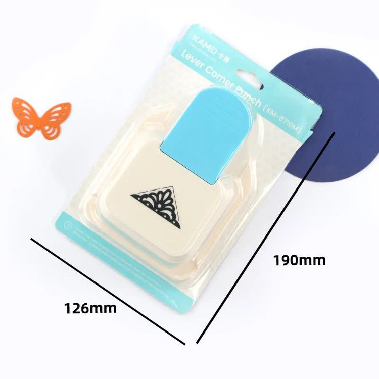 پانچ گوشه طرحدار بزرگ KAMEI | Lever Corner Punch