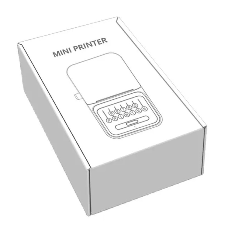 مینی پرینتر لیبل زن مدل WP9520 طرح ماشین تایپ